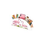 Nacario Ahşap Flamingo Masaüstü Kalemlik Kalem Kutusu Organizer