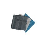 Nacario Akalın 3'lü Profesyonel Mikrofiber Temizlik Bezi - Ithal Ürün - Tek Dokunuş (Açıkgri,
