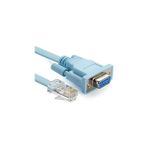 Nacario Alfais 4335 RJ45 To RS232 9 Pin CAT5E 6 Çevirici Dönüştürücü Adaptör Ethernet Kablosu