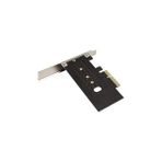 Nacario Alfais 4446 Pci-E Express 3.0 X4 To Nvme M.2 M Key Ngff SSD Çevirici Dönüştürücü Kart Adaptör