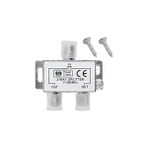 Nacario Alfais 4818 2 Li Uydu Çanak Splitter Kablo Tv Rg6 Anten Çoklayıcı Dağıtıcı