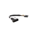 Nacario Alfais AL-4584 9 Pin USB 2.0 Dişi - 19 Pin USB 3.0 Erkek Çevirici Dönüştürücü Adaptör Kablosu