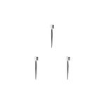 Nacario Alix Avien Kaş Tarağı - Eyebrow Comb (3 Paketi)