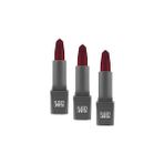Nacario Alix Avien Uzun Süre Kalıcı Yoğun Renk Veren Nemlendirici Parlak Ruj - Glossy Lipstick 322 Cranberr