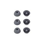 Nacario Antrasit, Silikon Mini Kek Muffin Kalıbı, 7x3 Cm, Bpa Içermez, Fırında Kullanılır, Makinede Yıka