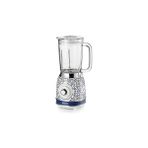 Nacario Ariete Capri Cam Smoothie Blender 0583/0C - 1000 Watt, 1,5 Litre Kapasiteli Cam Sürahi, Buz - Çok Renkli