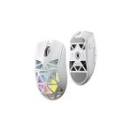 Nacario Aula SC620 PAW3311 Sensör 12000 Dpi 1000Hz Kablolu Kablosuz Mouse Beyaz