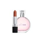 Nacario Avon Wish Of Love Kadın Parfüm Edt 50 ml + Perfectly Mat Ruj Marvellous Mocha Seti