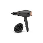 Nacario Babyliss Saç Kurutma Makinesi Smooth Pro, 2100W Italyan Ac Motor, Difüzör Yoğunlaştırıcı Başlık,