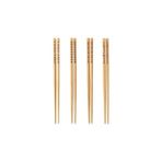 Nacario Barbun Ikea Trebent Yıkanabilir Bambu Chopstick Japon Çin Yemek Çubuğu