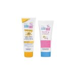 Nacario Bebek Güneş Kremi Spf 50 75 ml Bebe Bez Bölgesi Bakım Kremi 50 ml