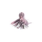 Nacario Beeztees Oyuncağı, Ahtapot, Yün Kurdela, Pembe Gri, 12X4X4CM