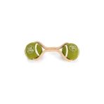 Nacario Beeztees Oyuncağı, Ipli Iki Tenis Topu, Kauçuk, Gri/kahverengi, 21CM, Top 6,3cm