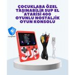 Nacario Bfs Şarjlı Taşınabilir El Oyun Konsolu 400 Oyun