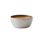 Nacario Bıtz Kase, Kase, Müsli Kasesi, Seramik Çerez Kasesi, 12 cm Çapında, Krem/krem