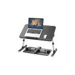 Nacario Bix Saiji AL30 Ayarlanabilir Laptop Standı Ergonomik Tasarım 17 Inç Uyumlu Taşınabilir Masa Siyah