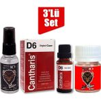 Nacario Bizon Sprey Caas D6 Kadin Kadın Damla Bizon 100MG 10'lu - Paket