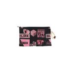 Nacario Blackpink K-Pop Desenli Kalemlik Fermuarlı Makyaj Çantası Orta Boy 12CM x 20CM