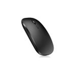 Nacario Bluetooth & Wireless Şarjlı Sessiz Tuşlu Kablosuz Mouse Ergonomik Siyah Şarj Edilebilir Mouse