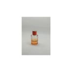 Nacario Boş Silindirik Cam Parfüm/kolonya Sprey Şişesi, Kolay Doldurulabilir, Turuncu Renkli, 50ML
