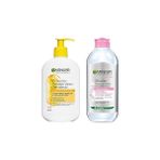Nacario C Vitamini Parlaklık Veren Temizleyici 250 ml & Micellar Kusursuz Makyaj Temizleme Suyu (40