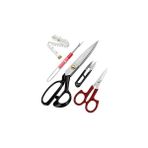 Nacario Çelik Profesyonel Kumaş Kesim Makası Set 8 No 20CM - Çok Renkli