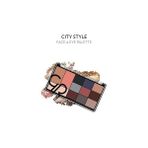 Nacario City Face & Eye Palette No: 02 Smokey - Allık, Bronzer, Aydınlatıcı 9'lu Far P