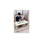 Nacario Çocuk Oyun, Aktivite Etkinlik Masası, Beyaz 18MM 1.sınıf Mdf (Çekmecesiz)