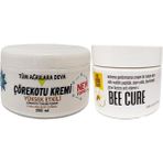 Nacario Çörekotu Çörek Otu Kremi White Box 200 ml + Beecure Krem 150 ml / Krem Seti - 1Paket