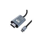 Nacario Coverzone HDMI Çevirici Usb-C HDMI 4K 30Hz 200CM Adaptör USB C H-Dmi Uyumlu Thunderbolt Type-C To 2