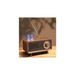 Nacario Coverzone Yeni Nesil Radyo USB Sd Fm Aux Bluetooth Müzik Kutusu Nostaljik Görünümlü Şarj Edil