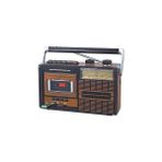 Nacario Coverzone Yeni Nesil Radyo USB Sd Fm Bluetooth Kaset Çalar Müzik Kutusu El Tutamaçlı Taşınabi