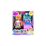 Nacario Cute Doll Mini Bebek Mutfak Oyun Seti