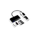 Nacario Daytona A5256 Type-C Micro USB 3ın1 Sd Micrsd Kart Okuyucu Otg Çevirici Kablosu