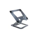 Nacario Daytona DYT-815 Metal Ergonomik Macbook Uyumlu Katlanabilir Laptop Standı (Koyu Gri)