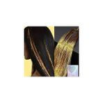 Nacario DD224 Işıltılı Hair Tinsel Saç Simi Uzatma Altın Sarısı Ht 19 - Çok Renkli