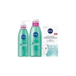 Nacario Derma Skin Clear Sivilce Karşıtı Yüz Temizleme Jeli,tonik T-Bölgesi&siyah Nokta Temizleyici Bant