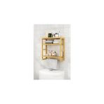 Nacario Digithome Bambu Mini 8 Form Organizer Mutfak Banyo Düzenleyici Askılı Duvar Rafı Havluluk DB-002