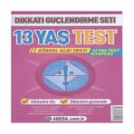 Nacario Dikkati Güçlendirme Seti 13 Yaş Test