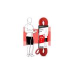 Nacario Direnç Bandı Kas Geliştirme Lastiği Fitness Pilates Cross Bant Yoga Push Up Barfiks Bandı
