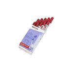 Nacario Edding 3000 Permanent Markör Kırmızı - 10 Kalem - 1,5-3 mm Yuvarlak Uç