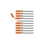 Nacario Edding 55 Fineliner - Turuncu - 10 Kalem - 0,3 mm Uç