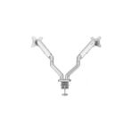 Nacario Everest MS-224 17-32 Inç Çift Kollu Monitör Standı, 2 Monitör Için Masaüstü Vesa Tutucu, 2x9 kg Taş