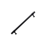 Nacario Eylül (224 mm - 22.4 Cm) Siyah Metal Mobilya Mutfak Çekmece Dolap Dolabı Kapak Kulbu Kulpu Kulpları