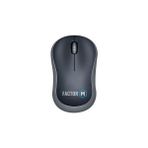 Nacario Factor M M1 Süper Sessiz Kompact Kablosuz Mouse Siyah