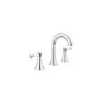 Nacario Faucet Esato Geniş Banyo Bataryası Krom, Banyo Bataryası 3 Delikli, Banyo Lavabo Musluğu, Tah