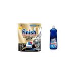 Nacario Finish Ultimate Plus 60 Kapsül Bulaşık Makinesi Deterjanı Tableti 1 x 60 Kapsül ve Fini - Standart - Çok Renkli