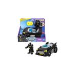 Nacario Fisher-Price Imaginext Dc Super Friends Metal Force Batmobile Oyuncak Araba, 3 Inç Batman Aksiyon F