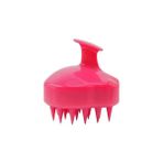 Nacario Geniş Dikenli Silikon Masaj Aleti,kafa Selülit Masaj Fırçası Pembe