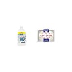 Nacario Hacı Şakir Sıvı Sabun, LAVANTA,1300 ml Hacı Şakir Doğal Geleneksel Beyaz Sabun (4 Adet)